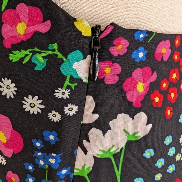 NWT The Kooples Floral Cutout Maxi Dress In Joyful Flower Size 1/US4 - Picture 13 of 14